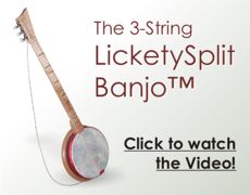 The LicketySplit Banjo